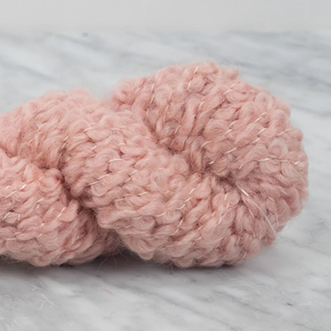 Merino Bouclé Yarn - Peach Blossom