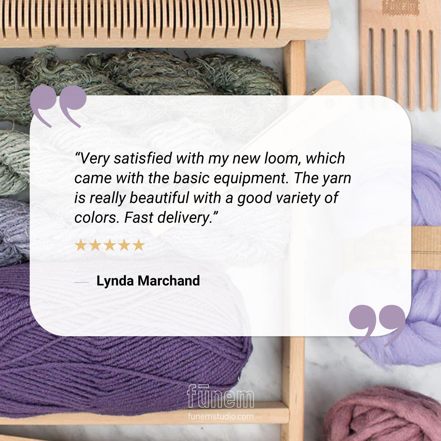 Freestyle Weaving Kit with Medium Loom - Solar Flare