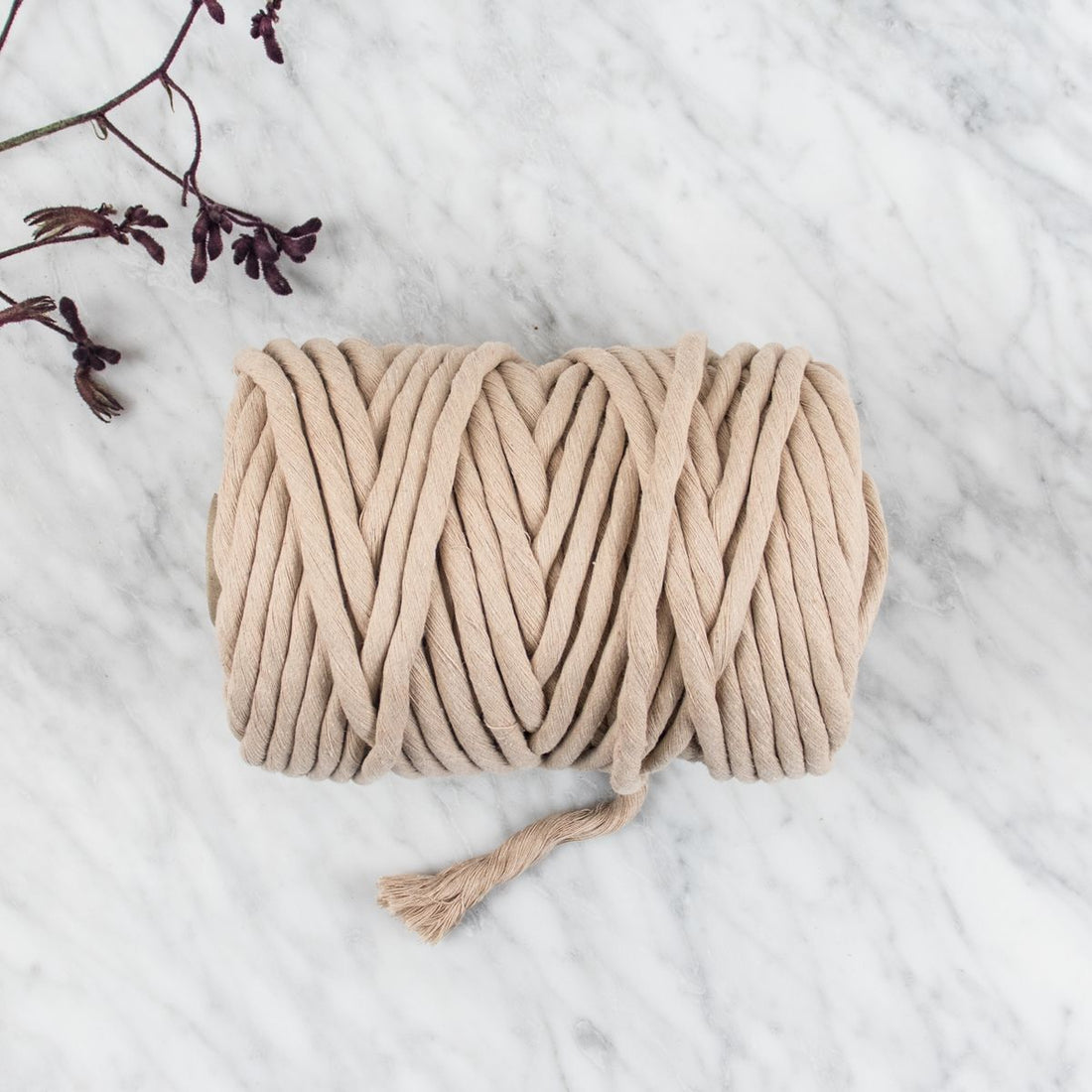 9mm Recycled Cotton String 1.5 kg Nude