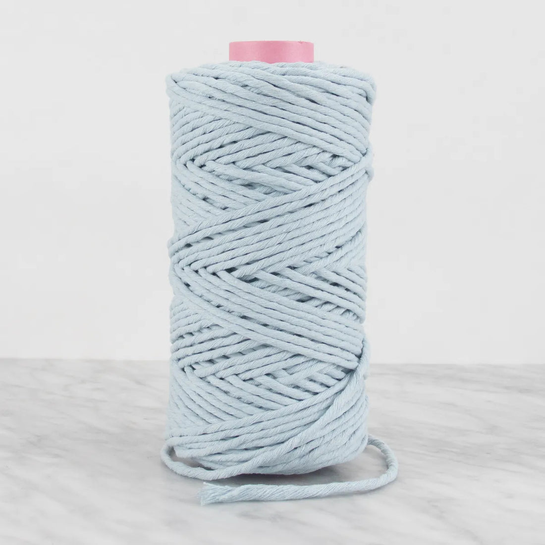 5 mm Recycled Cotton String 0.5 kg - Sky
