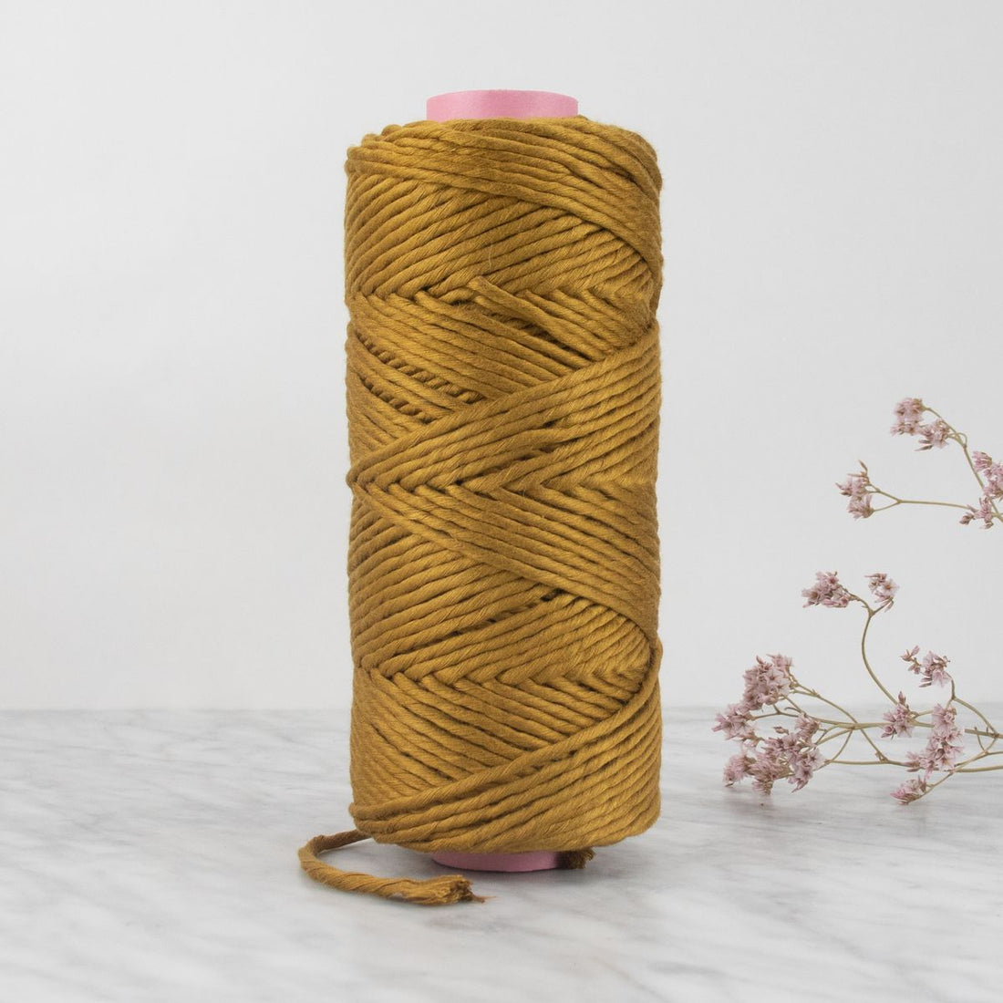 5 mm Bamboo String - 0.5 kg - Ochre