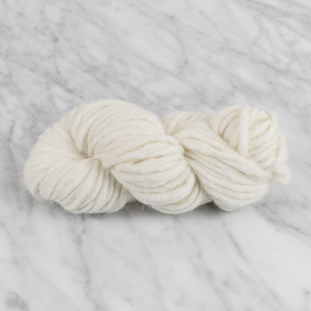 Chunky Wool Creamy White - 50 grams