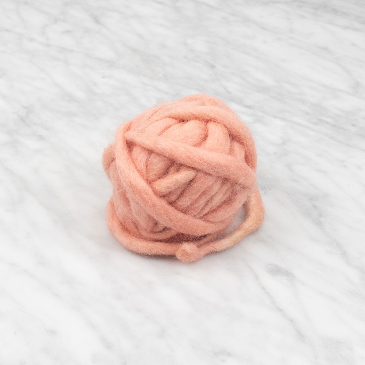 Chunky Wave Felted Yarn - Peach Blossom – Fūnem Studio