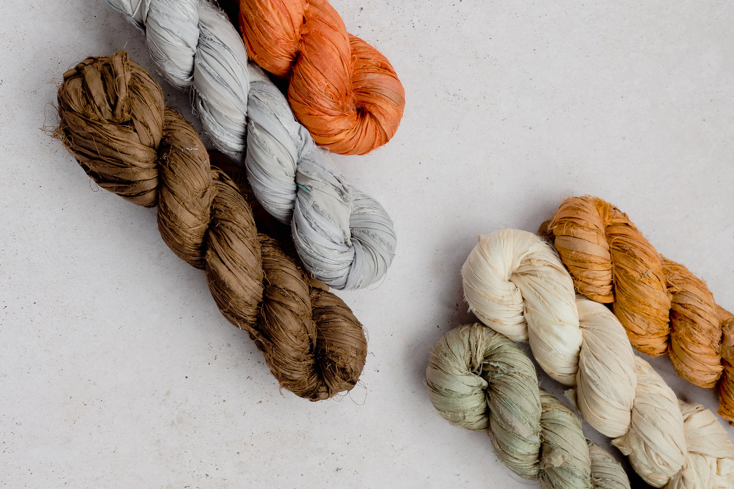 Recycled Sari Silk Ribbon