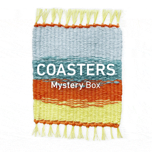 ❓🎁 Mystery Box - Set of 12 Handwoven Coasters - x Painted Sky Textiles