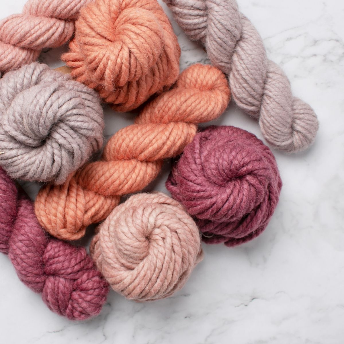 Merino Wool Twist - Muted Clay