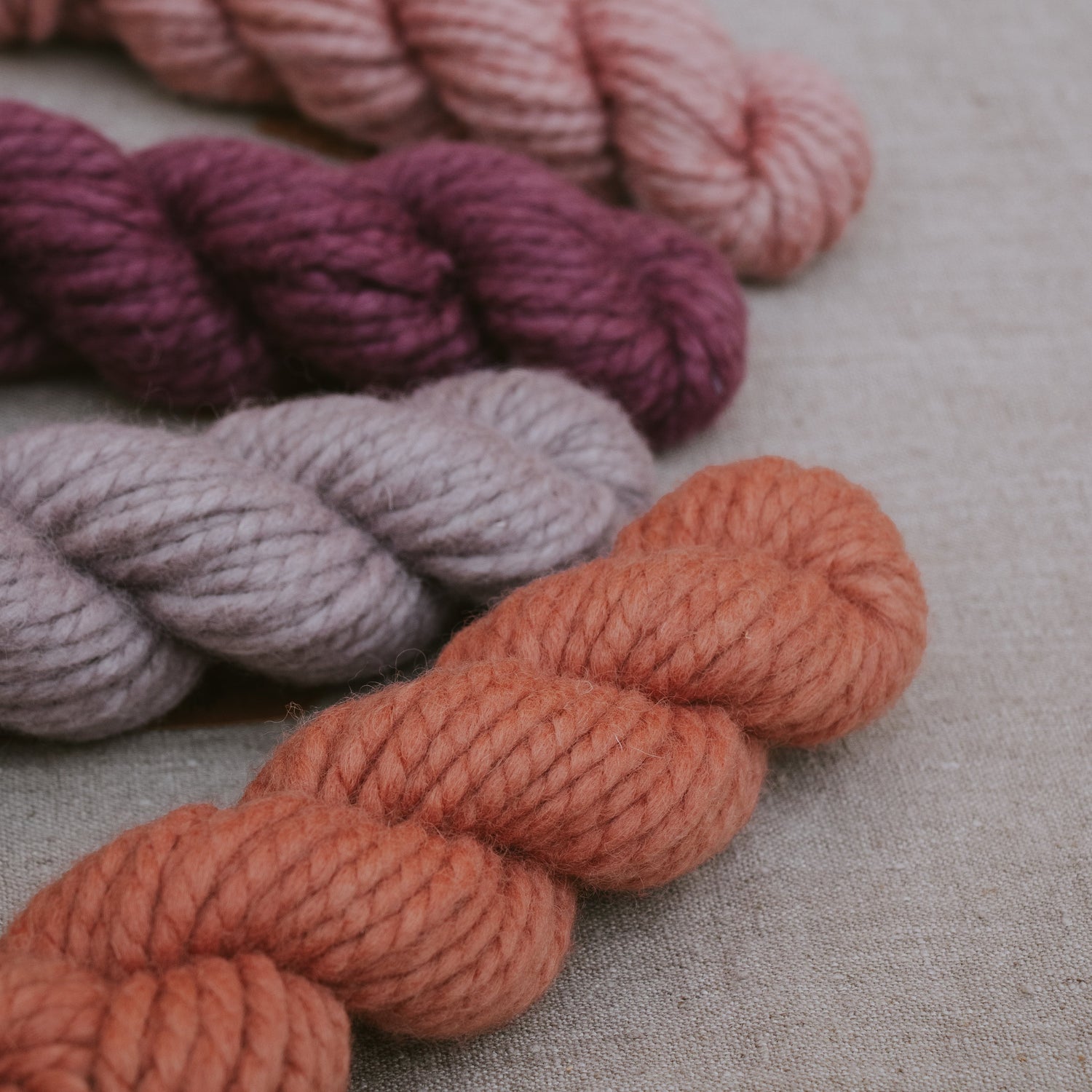 Merino Wool Twist - Muted Clay