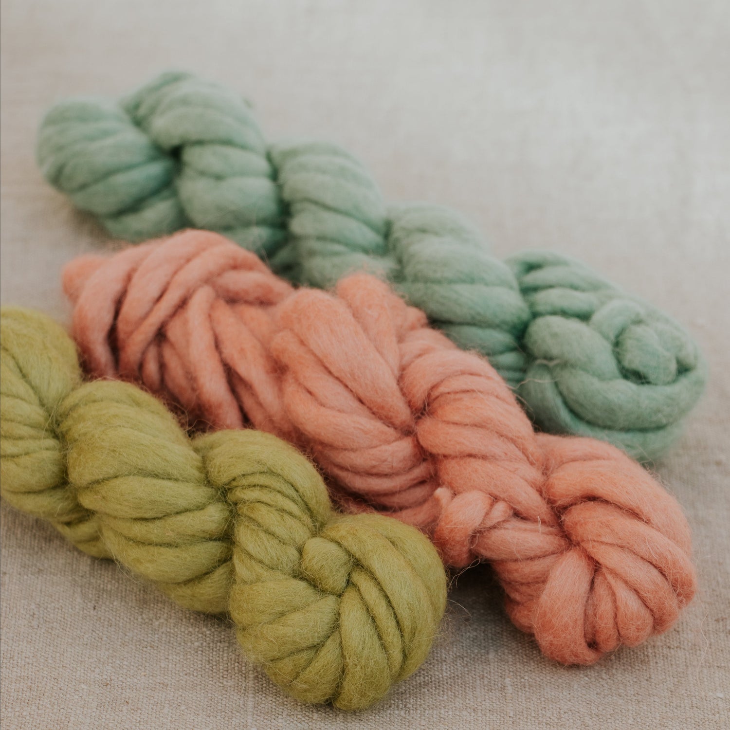 Chunky Wave Felted Yarn - Muted Clay