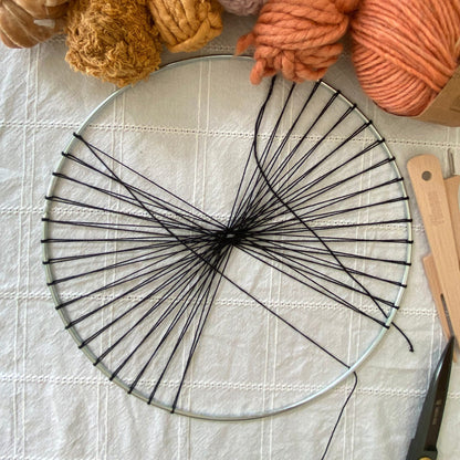 Circular Weaving Tutorial - Abendrot - Orchad Weaves x Fūnem Studio