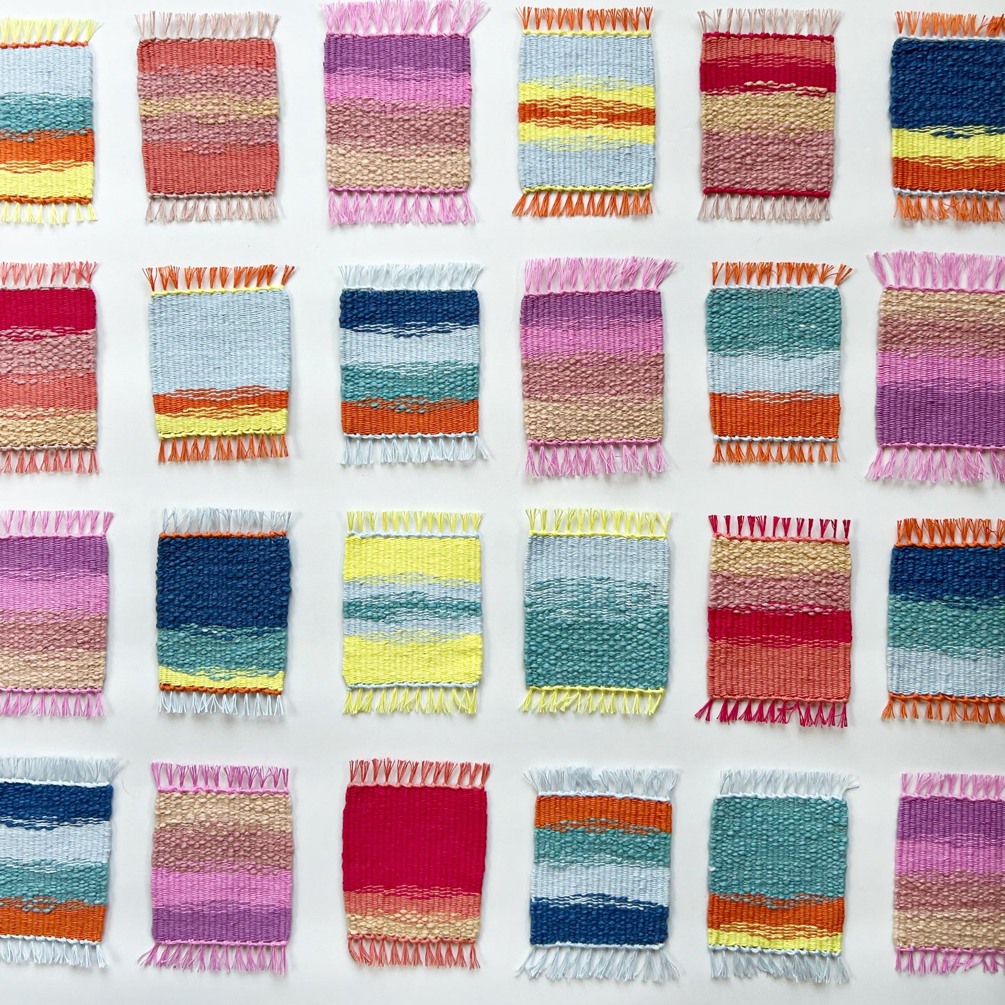 ❓🎁 Mystery Box - Set of 12 Handwoven Coasters - x Painted Sky Textiles