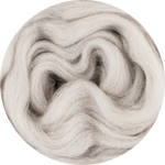 Organic Merino Wool Roving - Beige Mix