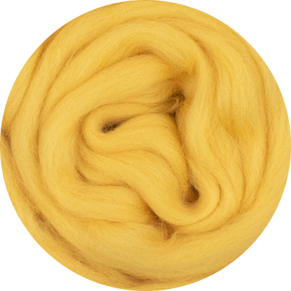 Organic Merino Wool Roving - Corn