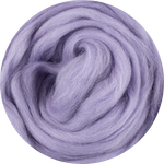 Organic Merino Wool Roving - Lilac