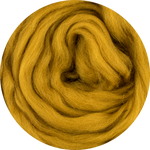 Mèche de Laine Mérinos Biologique - Ocre