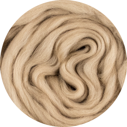 Organic Merino Wool Roving - Powder