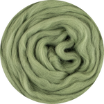 Organic Merino Wool Roving - Wedgwood Green