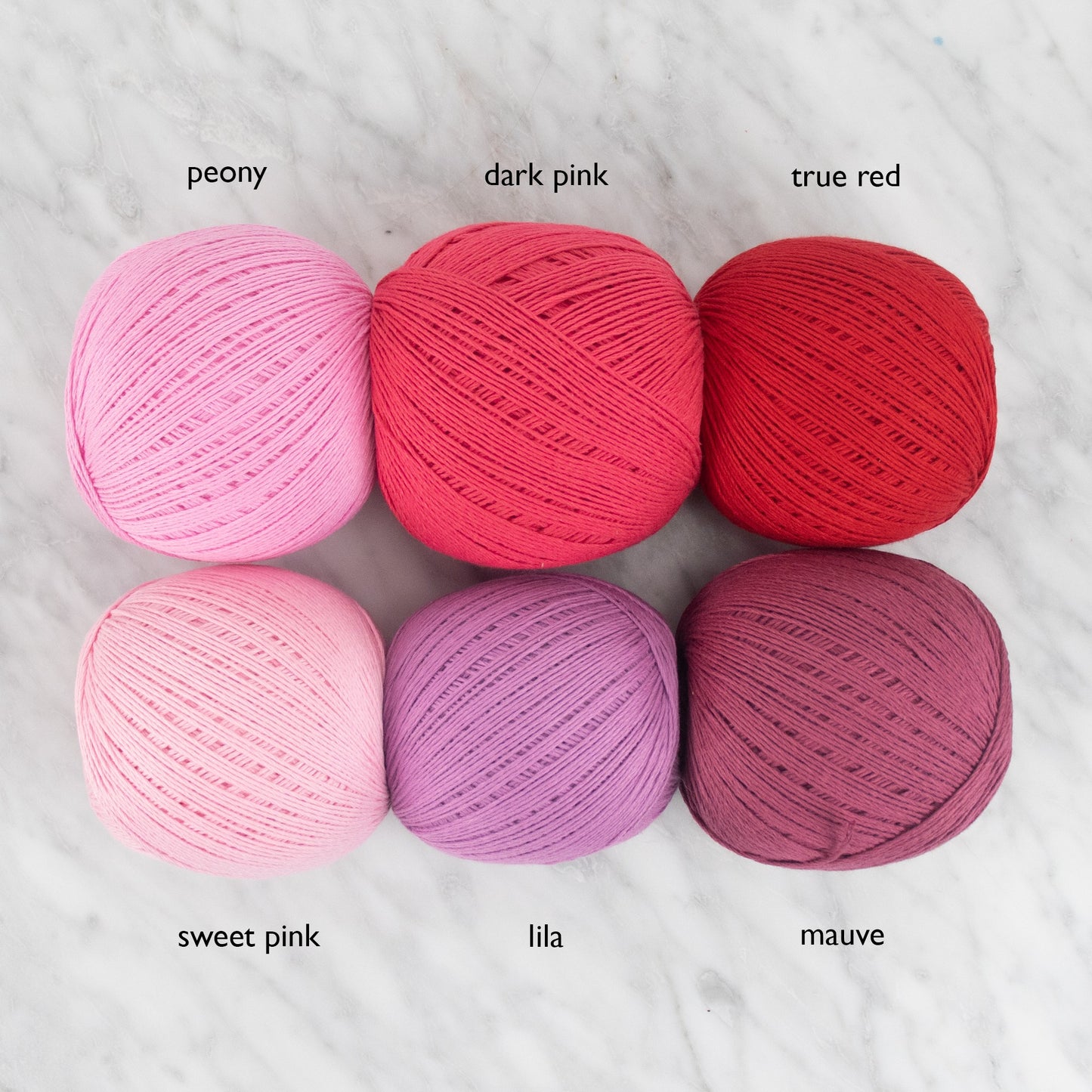 Cotton Warp Thread - Dark Pink