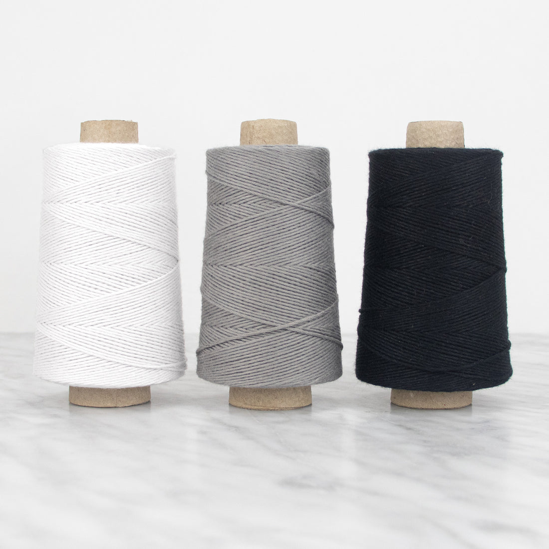 Cotton Warp Thread - Bundle Coal