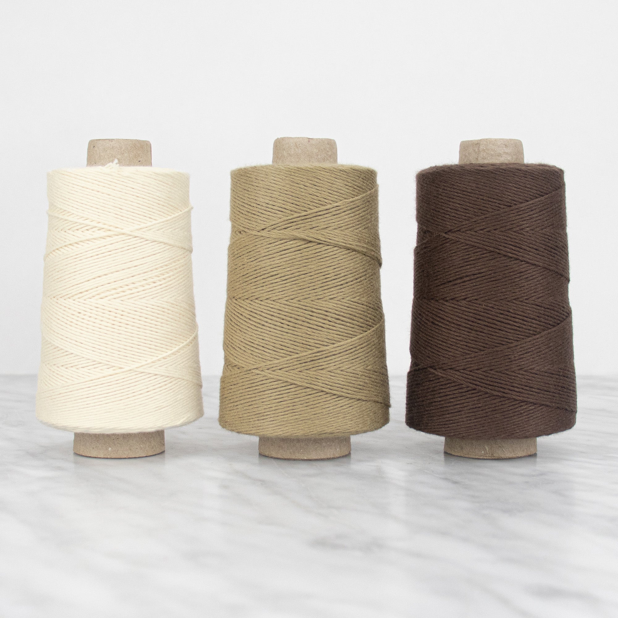 Cotton Warp Thread - Bundle Earth