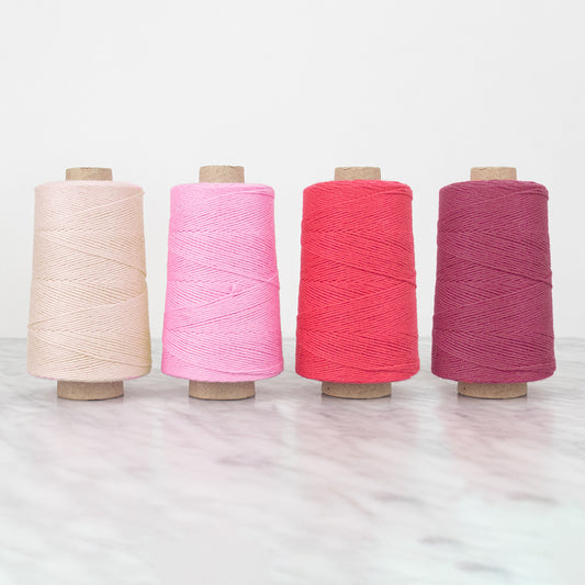 Cotton Warp Thread - Bundle Rose