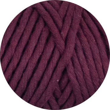 3mm Recycled Cotton String - Aubergine