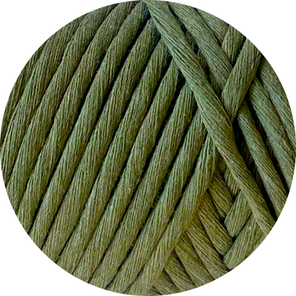 3mm Recycled Cotton String - Avocado