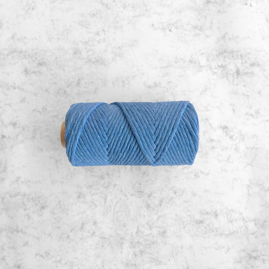 3mm Recycled Cotton String - Blue Day