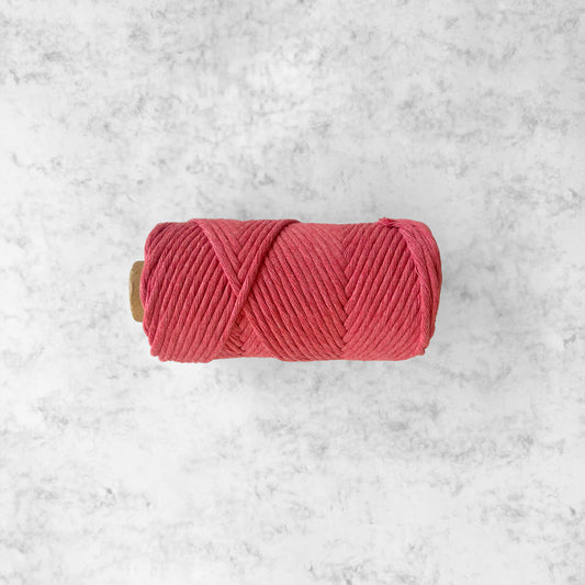 3mm Recycled Cotton String - Cream Rose