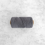 3mm Recycled Cotton String - Lead