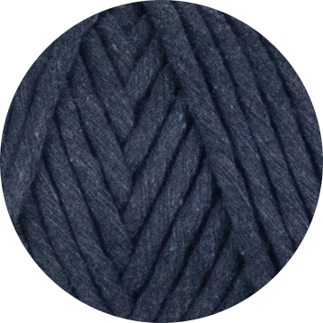 3mm Recycled Cotton String - Navy