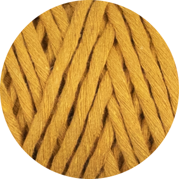 3mm Recycled Cotton String - Ochre