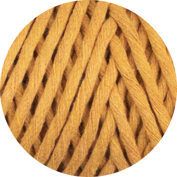 3mm Recycled Cotton String - Pale Ochre