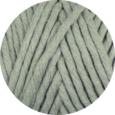 9 mm Schnur aus recycelter Baumwolle – Salbei