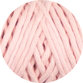 3mm Recycled Cotton String - Sweet Pink