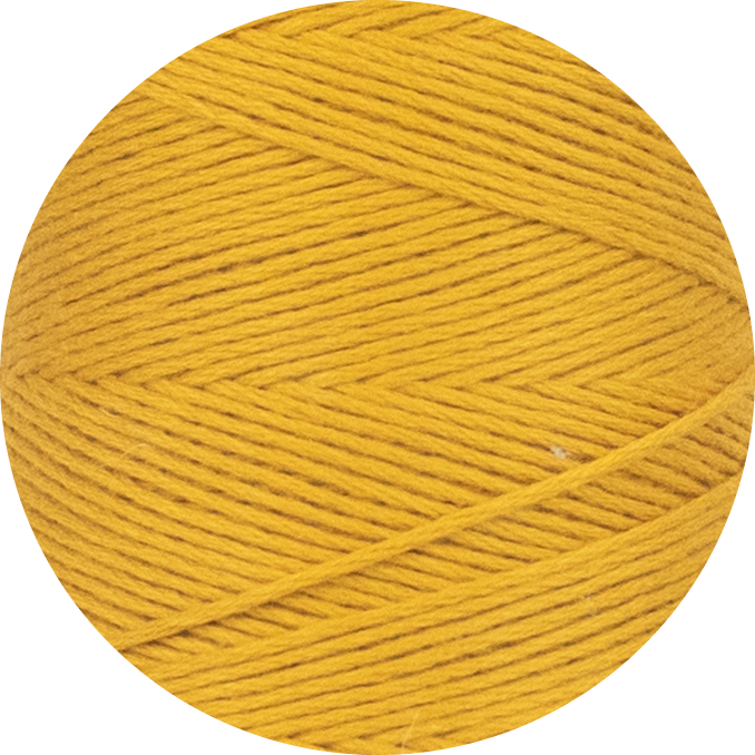 Cotton Warp Thread - Mustard
