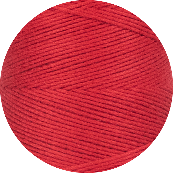 Cotton Warp Thread - True Red