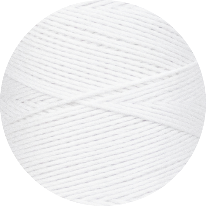 Cotton Warp Thread - White