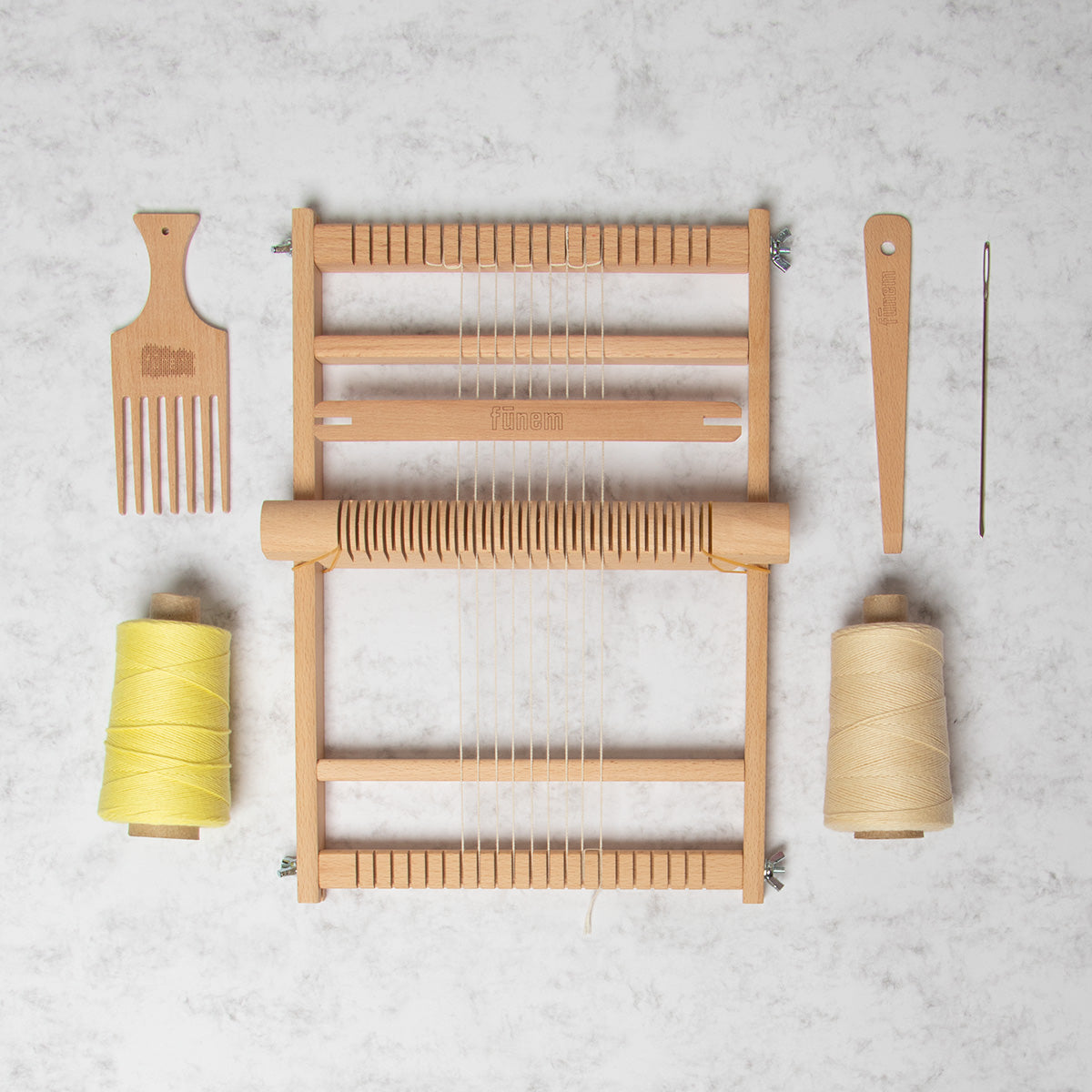 Multi-use Strips Weaving Kit with Pattern - TunkiCrafts x Fūnem Studio