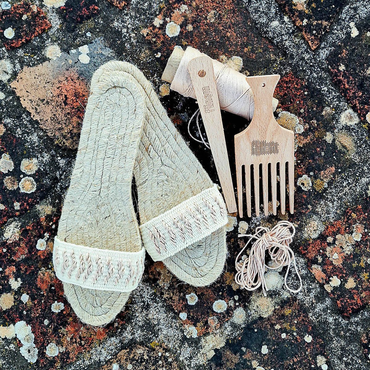 Multi-use Straps Weaving Kit - Supplies only with Pattern (no loom) - x Tunkiwellness