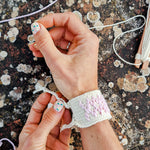 Multi-use Straps Weaving Kit - Supplies and Small WAK loom with Pattern x Tunkiwellness