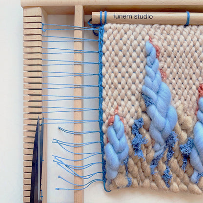 Wall Hanging Weaving Tutorial - HemmMade x Fūnem Studio