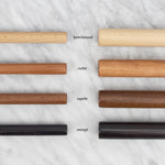 Wooden Dowel -  (various sizes and colors)