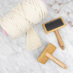 Metal Clamps + Fiber Brush + Scissors