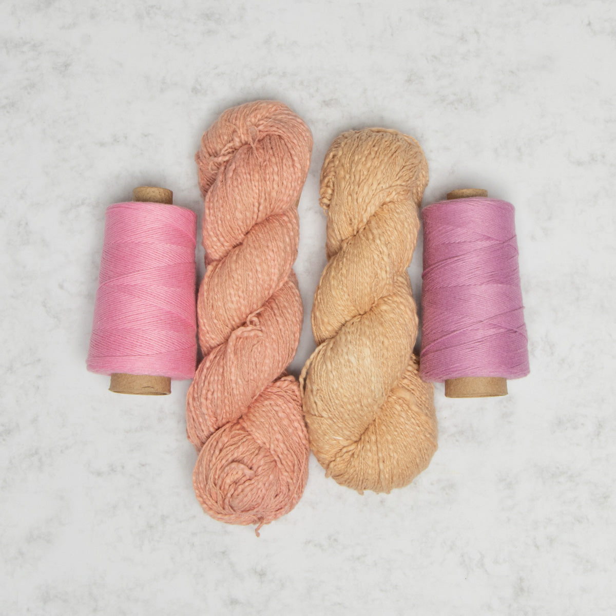 Coasters (x12) Weaving Kit - Supplies only with Pattern (no loom) - x Painted Sky Textiles