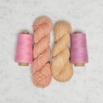 Coasters (x12) Weaving Kit - Supplies only with Pattern (no loom) - x Painted Sky Textiles