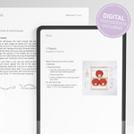 Fluffy & Icicle 2 Scarves Weaving Kit - Supplies and 1x Medium loom with Patterns