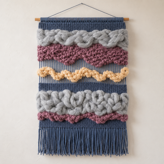Freestyle Weaving Fiber Bundle - Coastal Mist