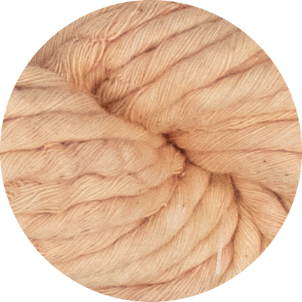 Handgefärbte 5 mm Baumwollschnur – Biskuit