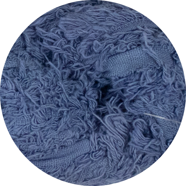 Cotton Frizz Ribbon - Classic Blue