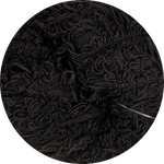 Cotton Frizz Ribbon - Coal